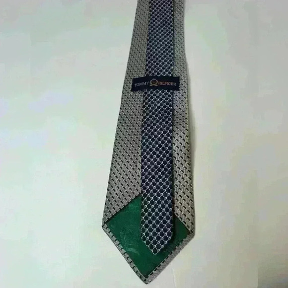 Tommy Hilfiger Vintage Men’s Silk Tie - Picture 6 of 8